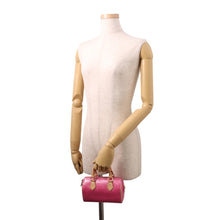 Load image into Gallery viewer, LOUIS VUITTON LVRemix Collection Nano Speedy Neon PinkM83273 Monogram Vernis Leather