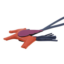 将图像加载到图库查看器中,HERMES Rodeo Pegasus Cornelian/Blue Sapphire/Anemone Lambskin Size PM