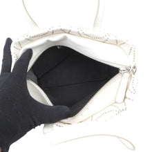 Load image into Gallery viewer, JIMMY CHOO Sophia S Studded 2WAY Bag White Leather