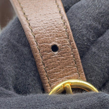 将图像加载到图库查看器中,GUCCI Jackie 1961 MUSIC IS MINE Shoulder Bag Brown/Multicolor636706 Canvas Leather Size Small