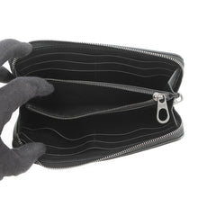 Load image into Gallery viewer, Bottega Veneta INTRECCIATO Bicolor Zip Around Long Wallet Red/Gray510643VBNV28558 Leather
