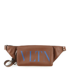 Load image into Gallery viewer, Valentino Garavani VLTN Crossbody Bag Brown Leather