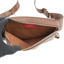 Load image into Gallery viewer, Valentino Garavani VLTN Crossbody Bag Brown Leather