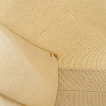 Load image into Gallery viewer, JIMMY CHOO Tote Bag Ivory/Black Canvas Leather