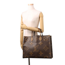 Load image into Gallery viewer, LOUIS VUITTON Onthego RedM45320 Monogram Monogram Reverse Canvas Monogram Giant Size GM