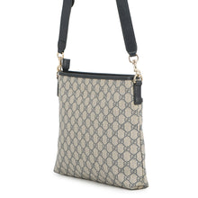 Load image into Gallery viewer, GUCCI Cherie Shoulder Bag Beige/Navy/Red388926 GG Supreme Leather