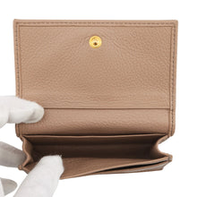 Load image into Gallery viewer, PRADA Card Case Beige1MC122 Leather