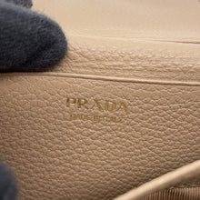 Load image into Gallery viewer, PRADA Card Case Beige1MC122 Leather