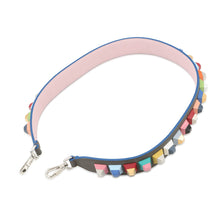 将图像加载到图库查看器中,FENDI Strap you Gray/Multicolor Leather