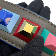 将图像加载到图库查看器中,FENDI Strap you Gray/Multicolor Leather