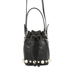 将图像加载到图库查看器中,FENDI Mini Montresor 2WAY Bag Black8BS010 Leather