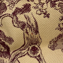 Load image into Gallery viewer, Dior Toile de Jouy Embroidery Book Tote Beige/BurgundyM1286ZTDT_M974 Canvas Size Large