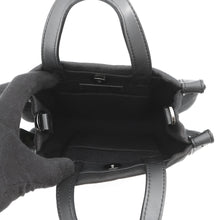 Load image into Gallery viewer, Valentino Garavani VLTN Lock Studded 2-Way Bag Black/White5Y2B0B78PYY_0N1 Canvas Leather