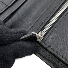 Load image into Gallery viewer, Berluti Calligraphy Long Wallet Dark Gray Leather