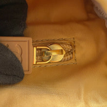 Load image into Gallery viewer, CHANEL Vintage Shoulder Bag Ivory/Beige/Brown Canvas Leather