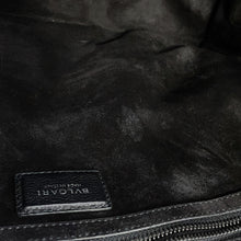 将图像加载到图库查看器中,BVLGARI Tote Bag Black Leather