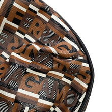 Load image into Gallery viewer, Ferragamo Gancini Handbag Brown21A507 PVC Leather