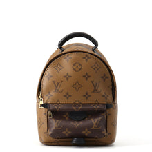 Load image into Gallery viewer, LOUIS VUITTON Palm Springs Backpack Noir/BrownM44872 Monogram Monogram Reverse Canvas Size MINI