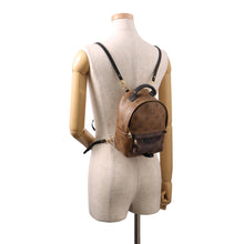 Load image into Gallery viewer, LOUIS VUITTON Palm Springs Backpack Noir/BrownM44872 Monogram Monogram Reverse Canvas Size MINI