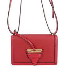 将图像加载到图库查看器中,LOEWE Barcelona Shoulder Bag Red302.74NP39 Leather