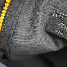 将图像加载到图库查看器中,FENDI Bucket Shoulder Bag Yellow7AS056 AG0P Nylon Leather