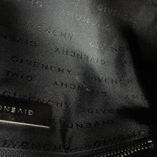 Load image into Gallery viewer, Givenchy 4G Logo Shoulder Bag Black Nylon Canvas