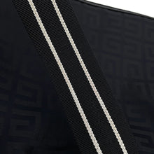 Load image into Gallery viewer, Givenchy 4G Logo Shoulder Bag Black Nylon Canvas