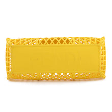 将图像加载到图库查看器中,FENDI basket Yellow8BH389 Plastic Leather Size Medium