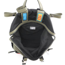 Load image into Gallery viewer, FENDI Backpack Khaki/Multicolor7VZ037 SIU Nylon Leather