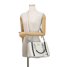Load image into Gallery viewer, PRADA Galleria 2WAYBag White/Black1BA863 Leather