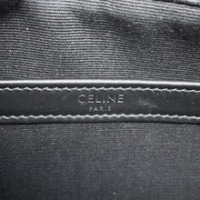 Load image into Gallery viewer, CELINE Triomphe Medium Messenger Bag Black/Brown194502CIM.38NO PVC Leather
