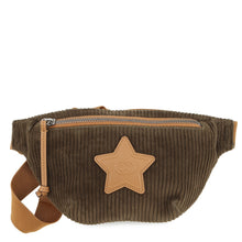 将图像加载到图库查看器中,GUCCI Children's Waist Bag Khaki/Brown502095 Corduroy Leather