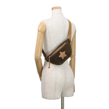 将图像加载到图库查看器中,GUCCI Children's Waist Bag Khaki/Brown502095 Corduroy Leather