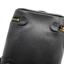 将图像加载到图库查看器中,CHANEL CC Logo vanity bag BlackA01998 Caviar Leather