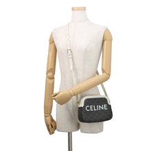 将图像加载到图库查看器中,CELINE Triomphe Camera Bag Brown/White191522 PVC Leather