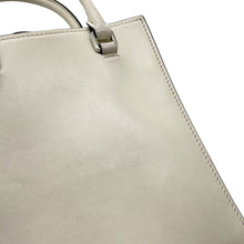 Load image into Gallery viewer, PRADA Triangle Mini 2WAY Bag White1BA333 Leather