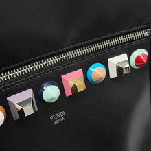 Load image into Gallery viewer, FENDI Studded Backpack Black8BZ035 Leather