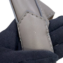 Load image into Gallery viewer, JIMMY CHOO STEVIE NAP One-Shoulder Bag Gray Leather