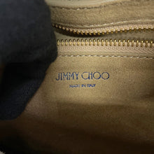 Load image into Gallery viewer, JIMMY CHOO STEVIE NAP One-Shoulder Bag Gray Leather