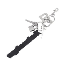 将图像加载到图库查看器中,BALENCIAGA Keychain KITBag Charm Black/White793442 Rubber