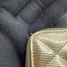 将图像加载到图库查看器中,CHANEL Matelasse Zip Around Long Wallet Champagne GoldA50097 Patent Leather