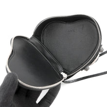 将图像加载到图库查看器中,BALENCIAGA Lucagol Heart Pouch Black7716741VG9Y1000 Leather