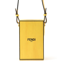 将图像加载到图库查看器中,FENDI Box Shoulder Bag Yellow7VA519 ADP6 Leather