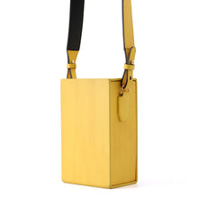 将图像加载到图库查看器中,FENDI Box Shoulder Bag Yellow7VA519 ADP6 Leather
