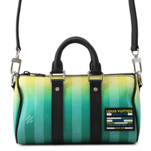 Load image into Gallery viewer, LOUIS VUITTON Keepall Green/YellowM59949 Damier stripe Size XS
