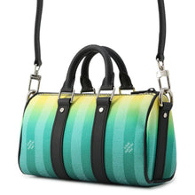 Load image into Gallery viewer, LOUIS VUITTON Keepall Green/YellowM59949 Damier stripe Size XS