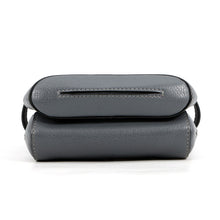 Load image into Gallery viewer, Christian Louboutin Venetian Reporter Cross Body Bag Blue Gray3205096 Leather