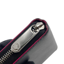 将图像加载到图库查看器中,LOUIS VUITTON Zippy Wallet Noir/Hot pinkM64838 Epi Leather