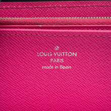 将图像加载到图库查看器中,LOUIS VUITTON Zippy Wallet Noir/Hot pinkM64838 Epi Leather
