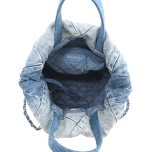 Load image into Gallery viewer, CHANEL CHANEL22 Backpack BlueAS3859 Denim